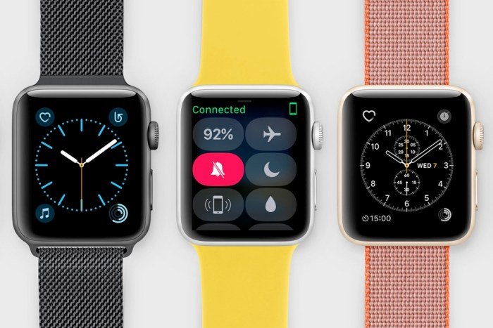 Apple Watch battery life comparison