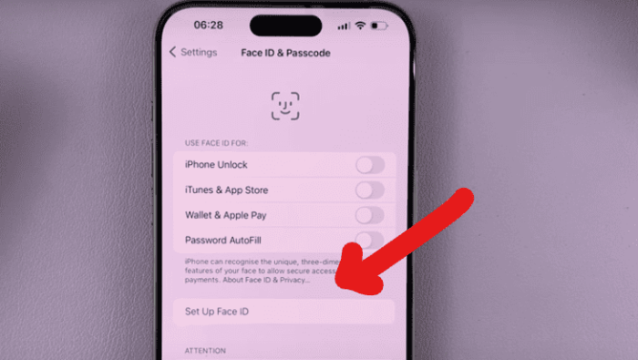 IPhone 16 Face ID improvements
